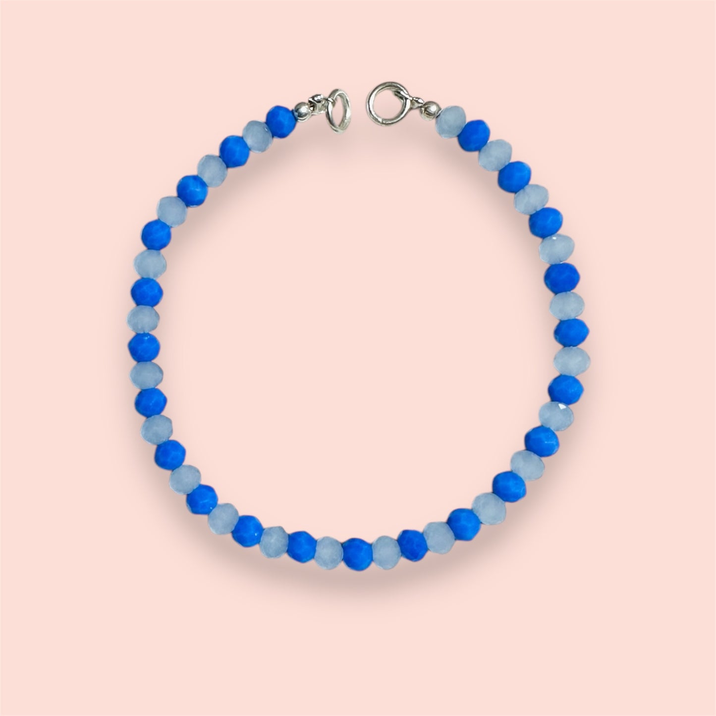 Brazalete Cristales Azules