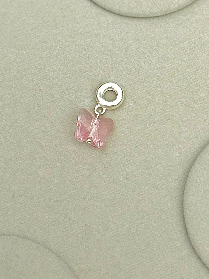 Dije mariposa Rosa