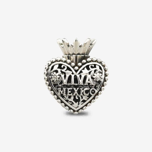 Corazón Viva México Charm