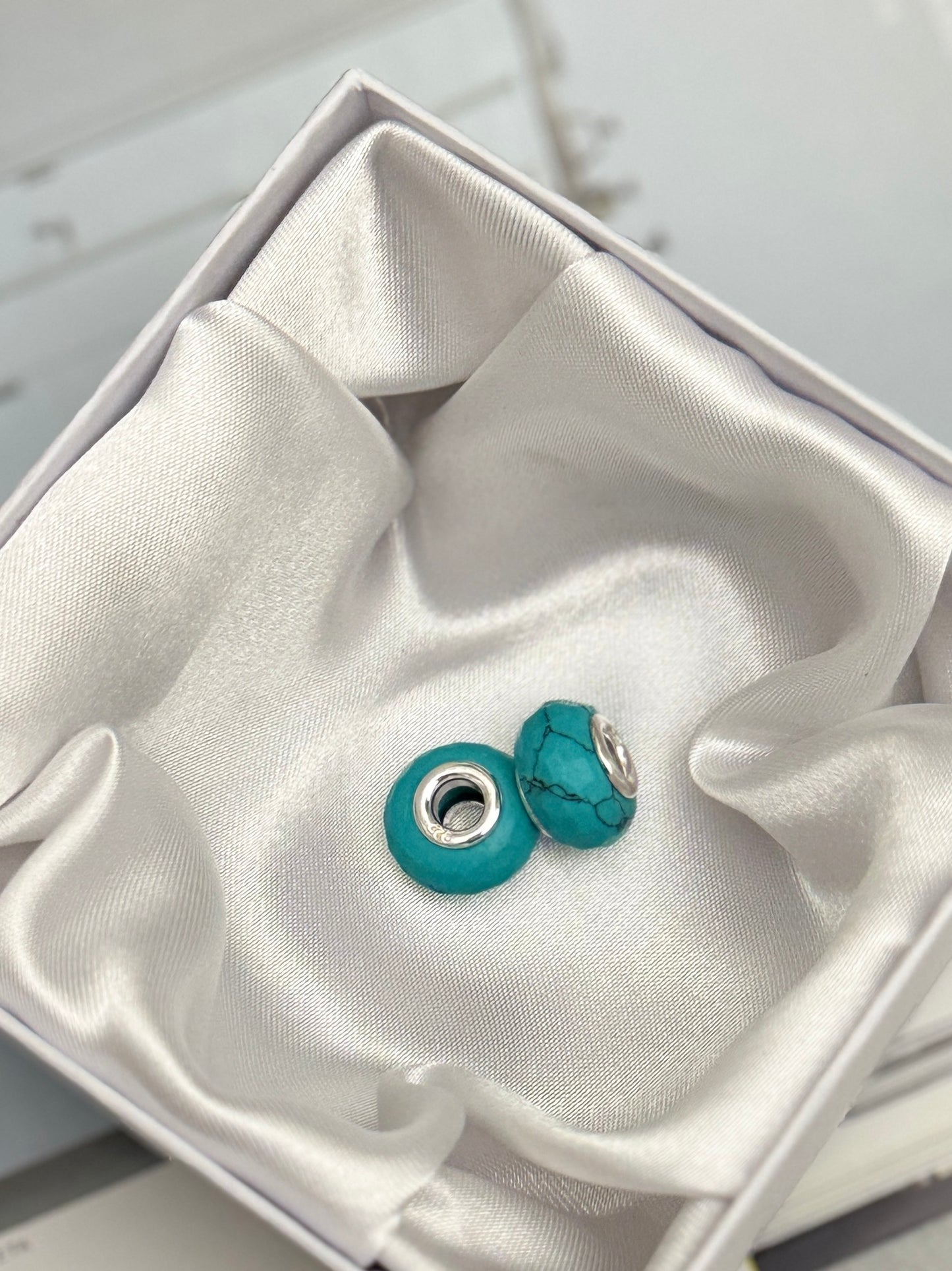 Cuenta Turquesa Facetada