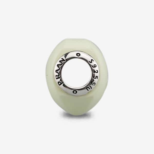 Lemon Australia Chrysoprase Heart Charm
