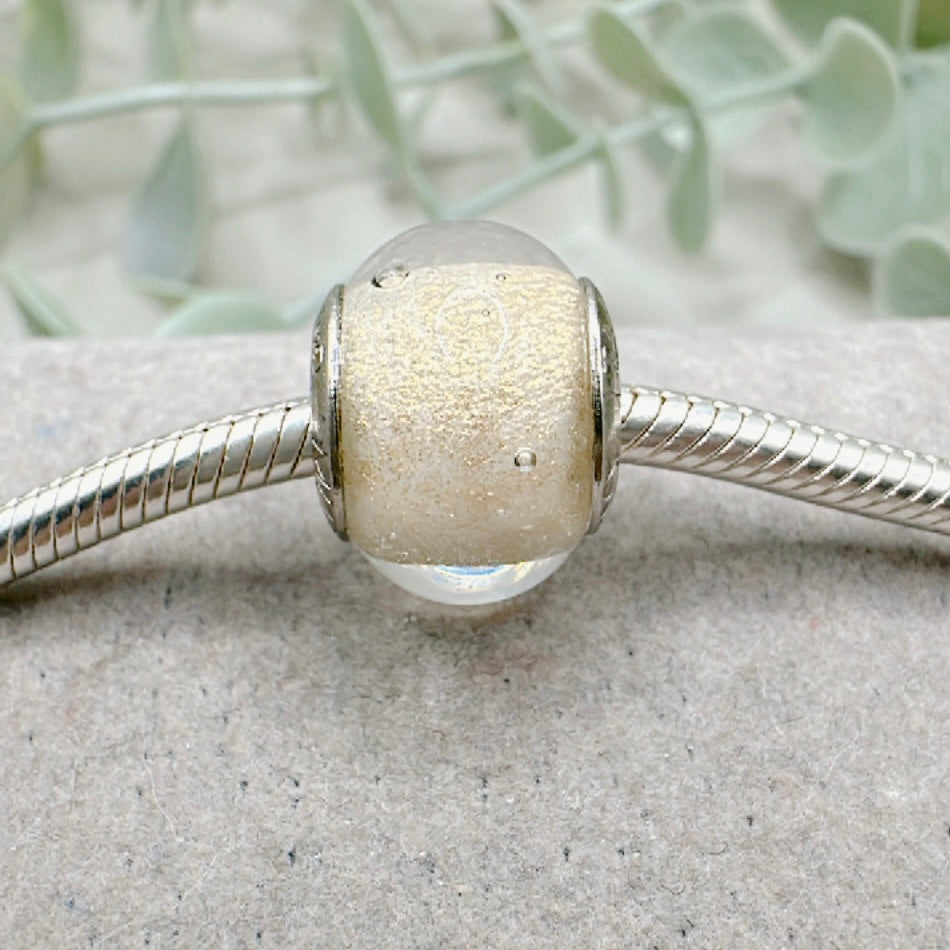 Murano Glitter Champagne