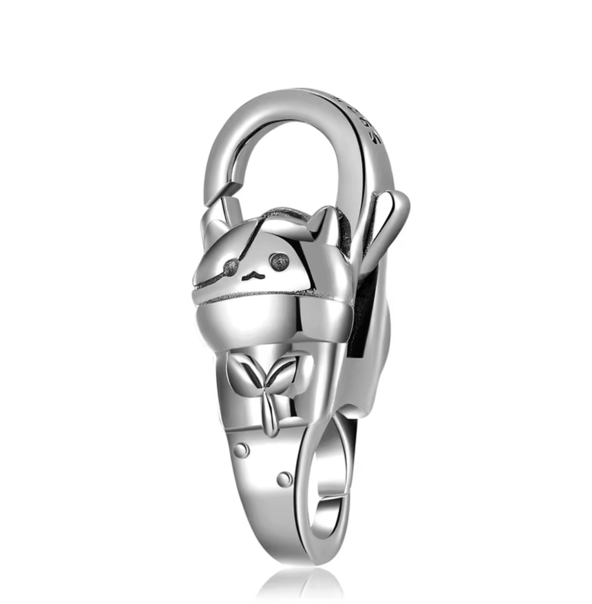 Broche gatito maceta