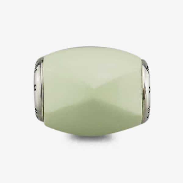 Lemon Australia Chrysoprase Heart Charm