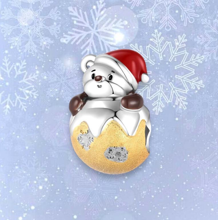 Charm Oso en Esfera
