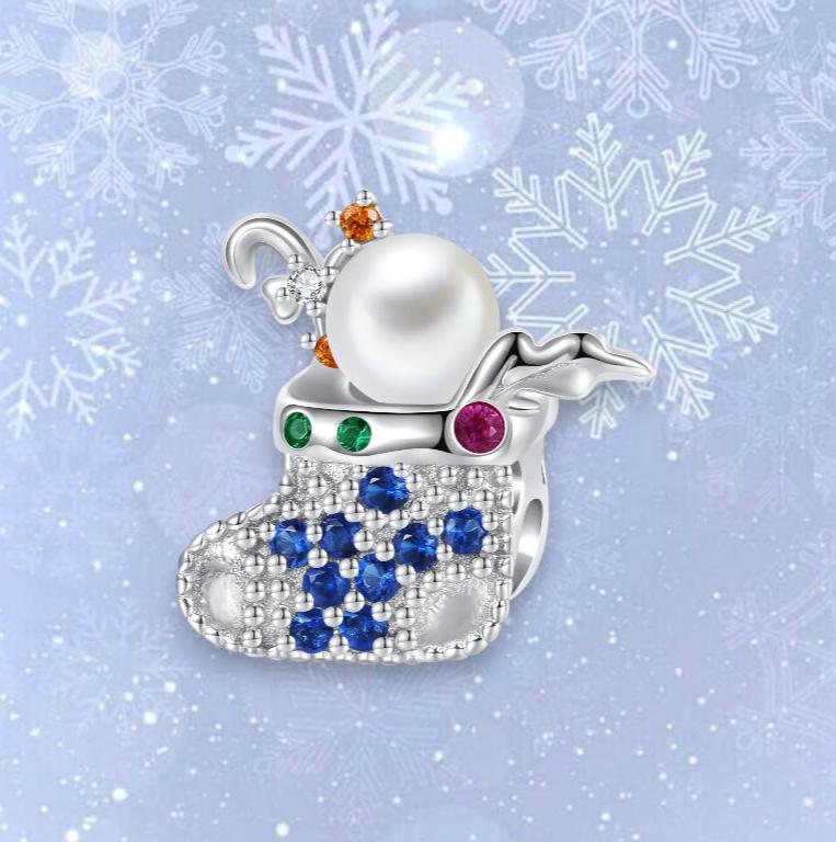 Charm Bota Navideña