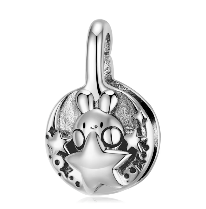 Broche de Conejo con Estrella