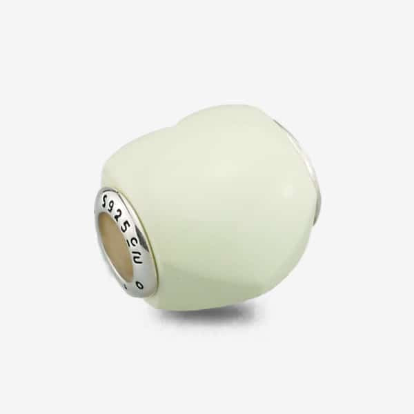 Lemon Australia Chrysoprase Heart Charm
