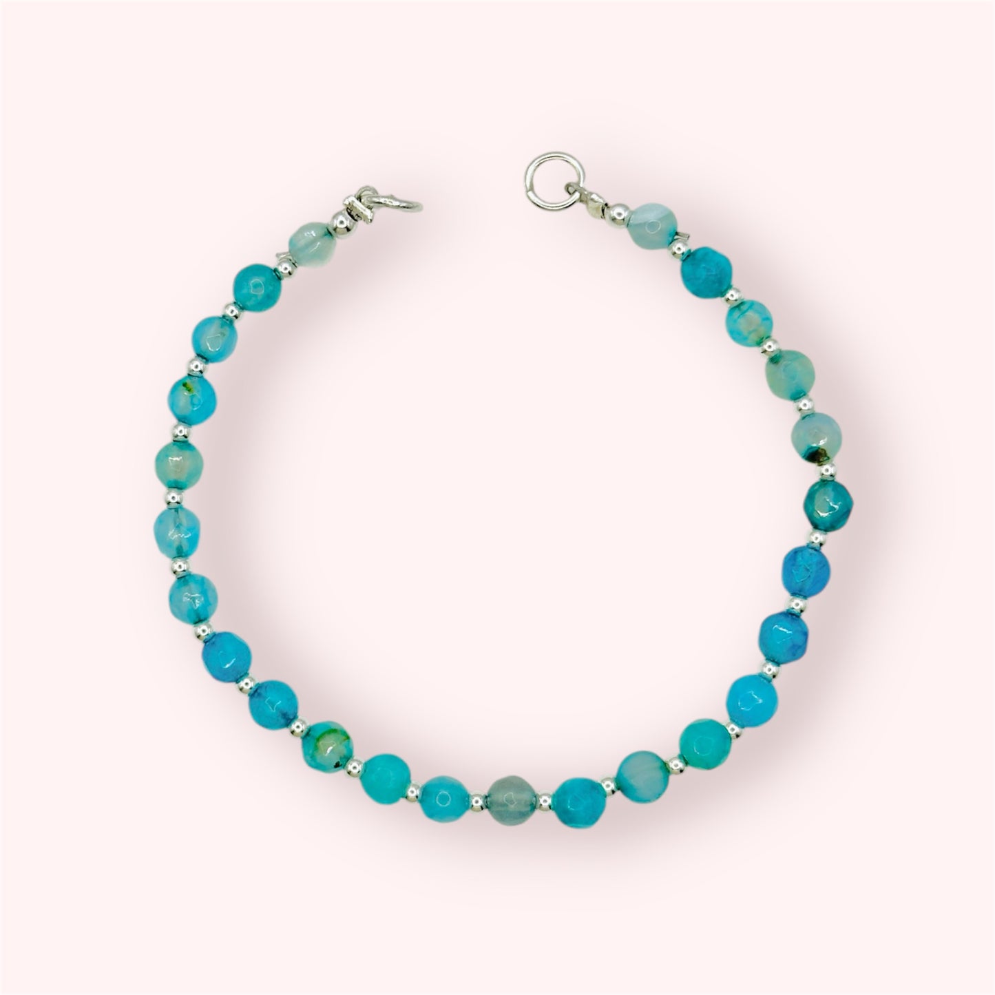 Brazalete Jade turquesa
