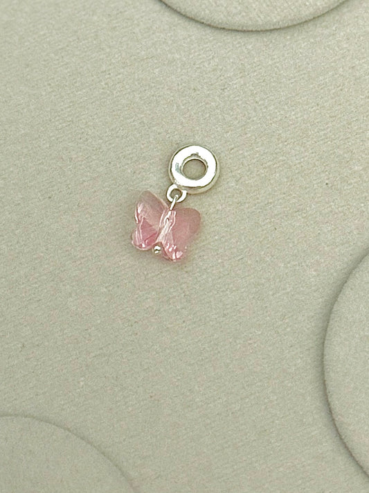 Dije mariposa Rosa