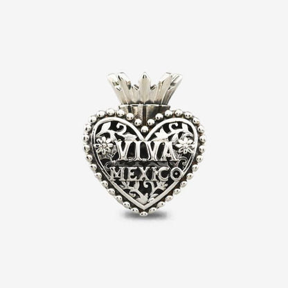 Corazón Viva México Charm