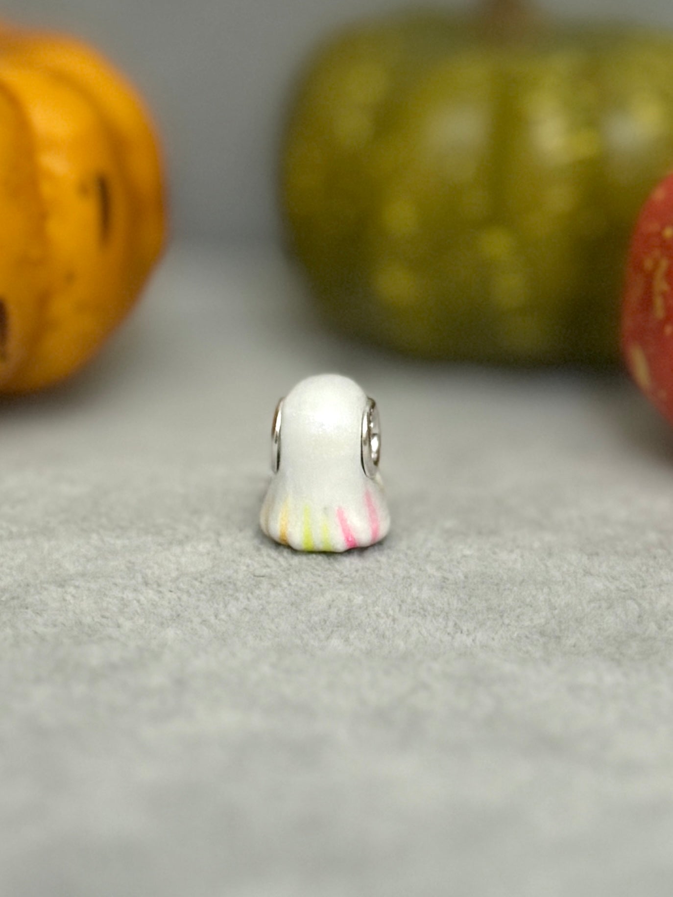 Multicolor Glow Ghost Charm