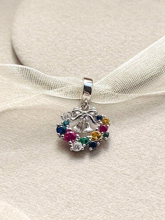 Charm Corona de Adviento colorida