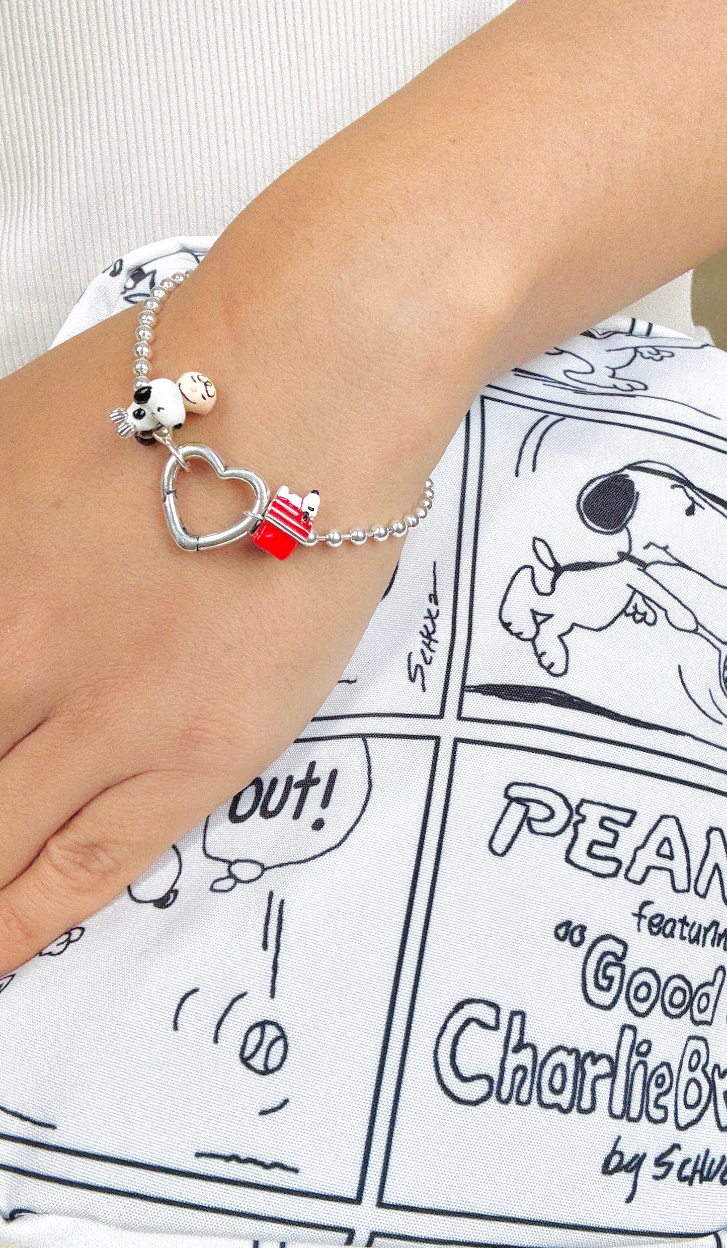 Charm Snoopy en casita