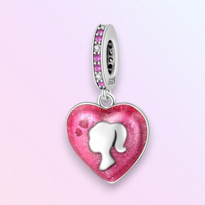 Charm Corazón Barbie