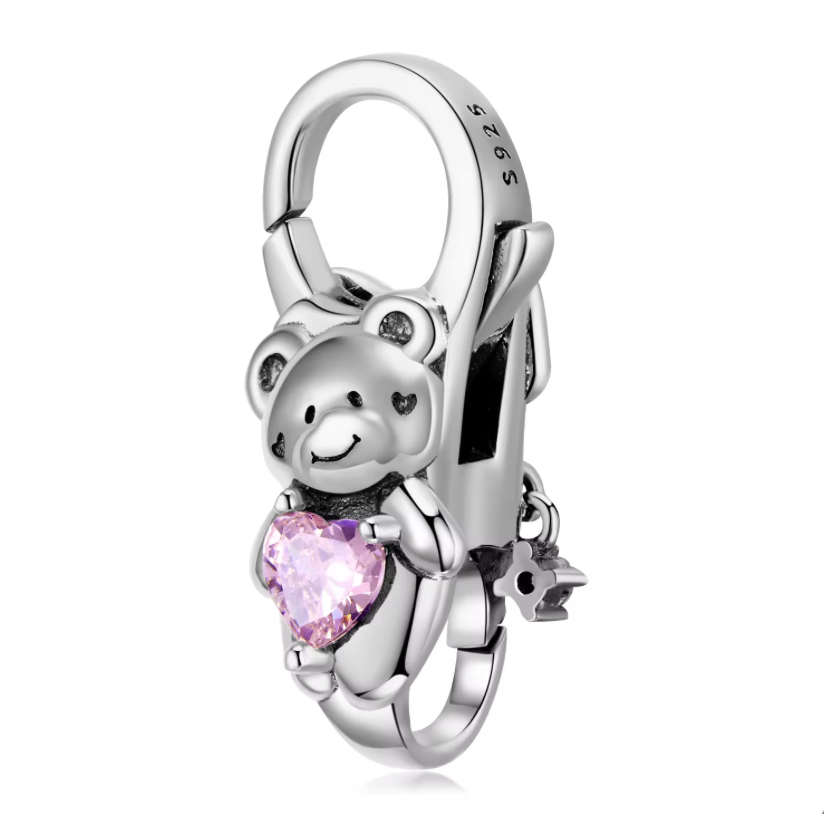Broche de Oso con corazon