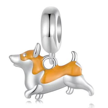 Charm perro esmaltado