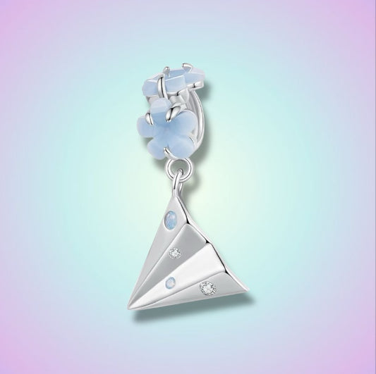 Charm Avión de papel