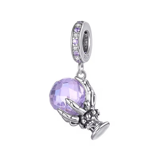 Bola de cristal lila