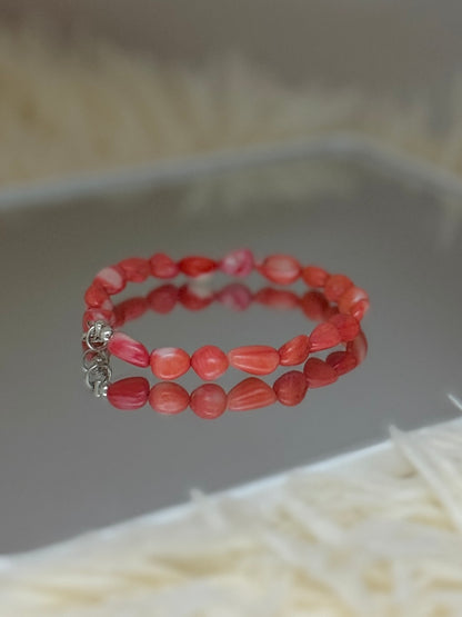 Irregular Coral Bracelet