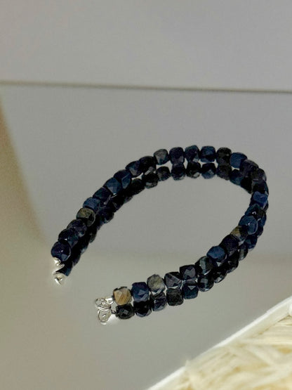 Blue Tiger's Eye Bracelet