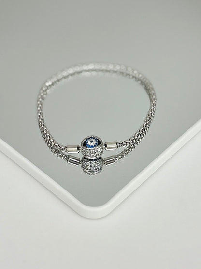 Evil Eye Bracelet with Zirconia