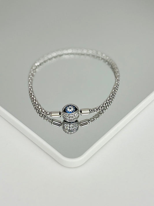 Evil Eye Bracelet with Zirconia