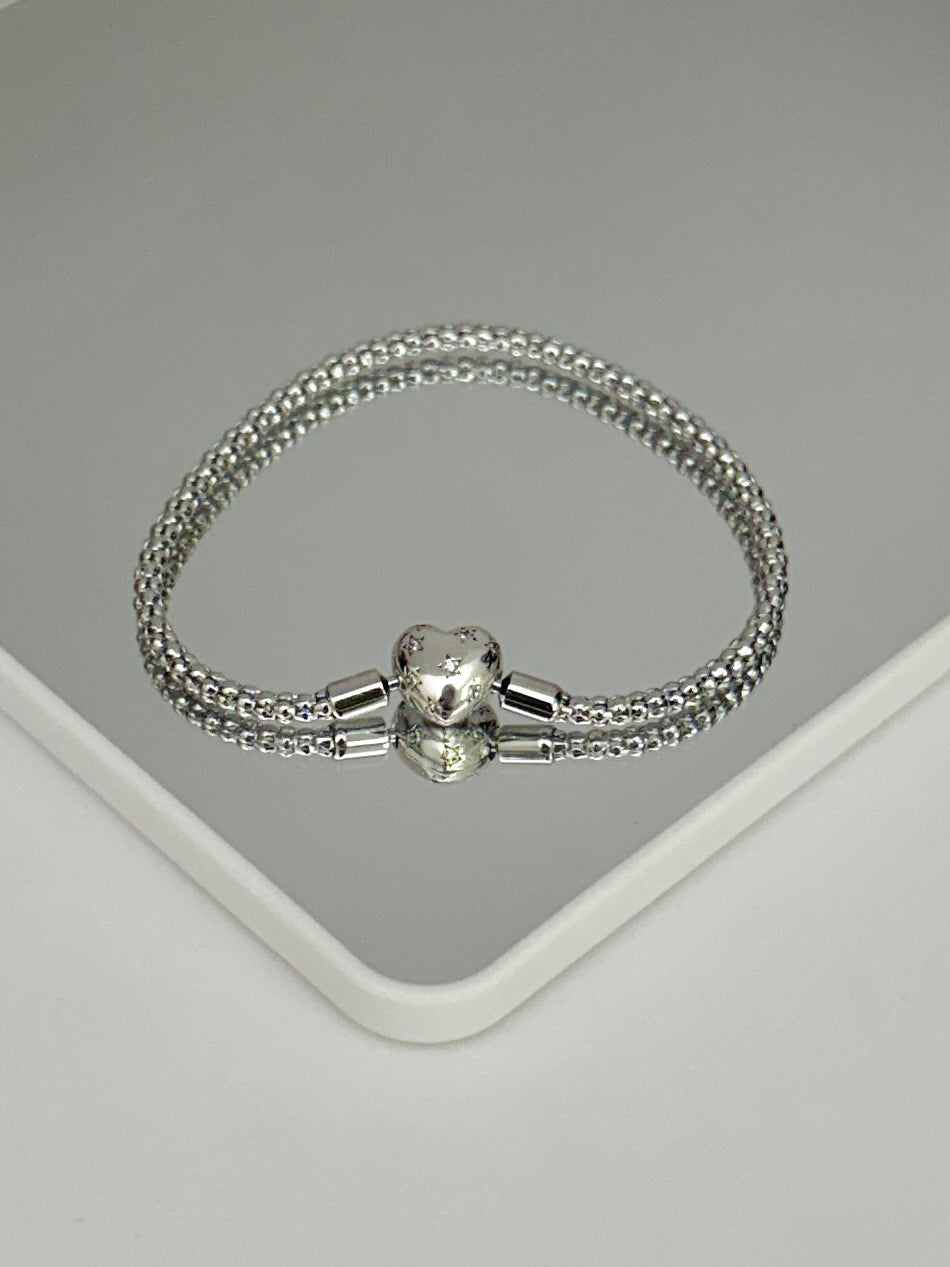 Heart Bracelet with Stars