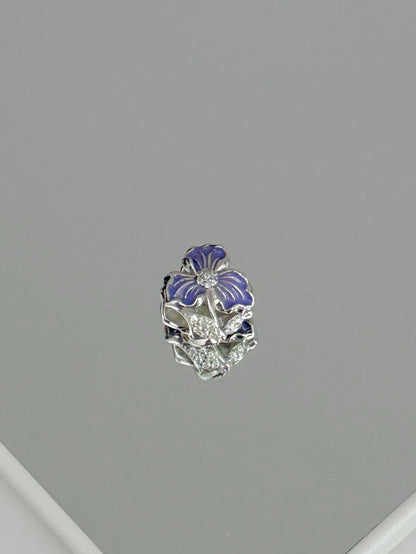 Lilac Flower Charm