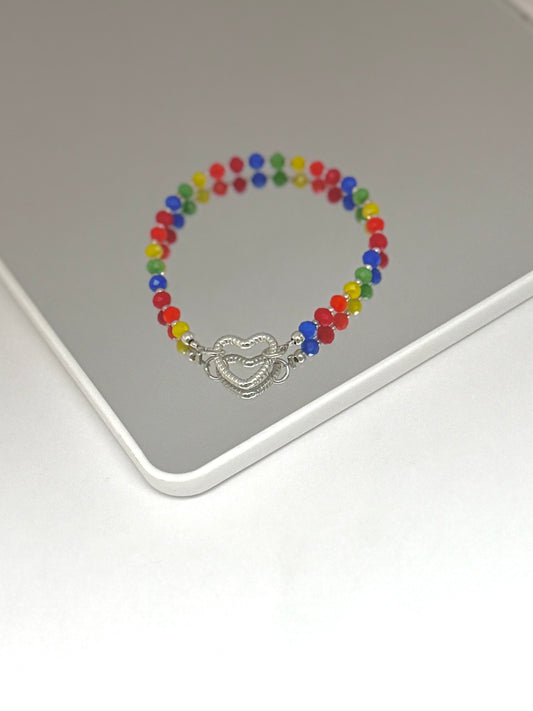 Rainbow Crystal Bracelet