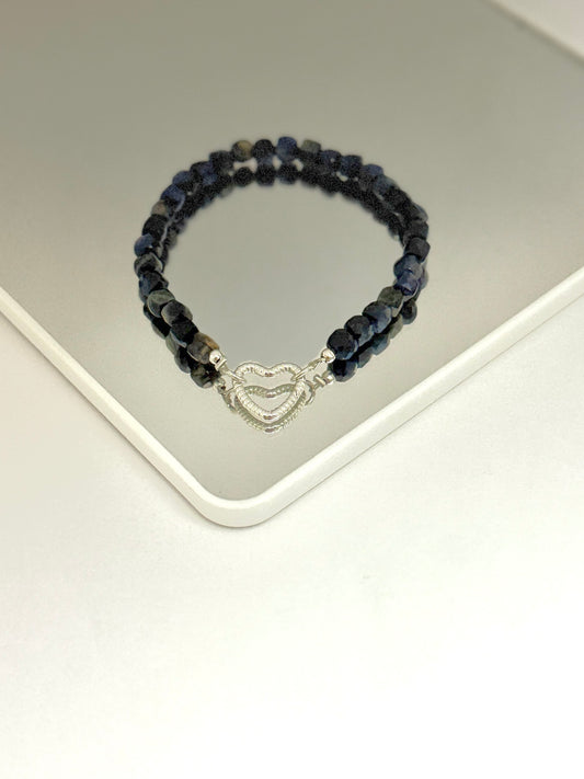 Blue Tiger's Eye Bracelet