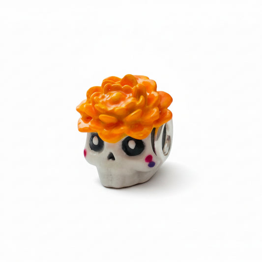 Charm Calaverita con Cempasuchil