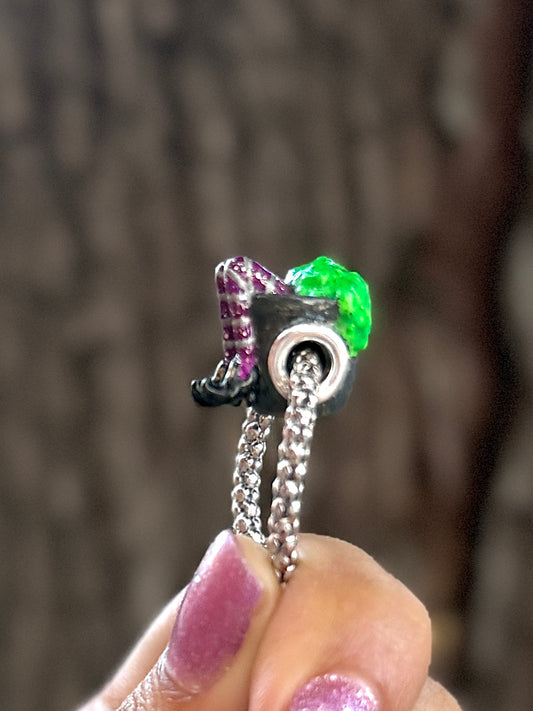 Multicolor Glow Ghost Charm