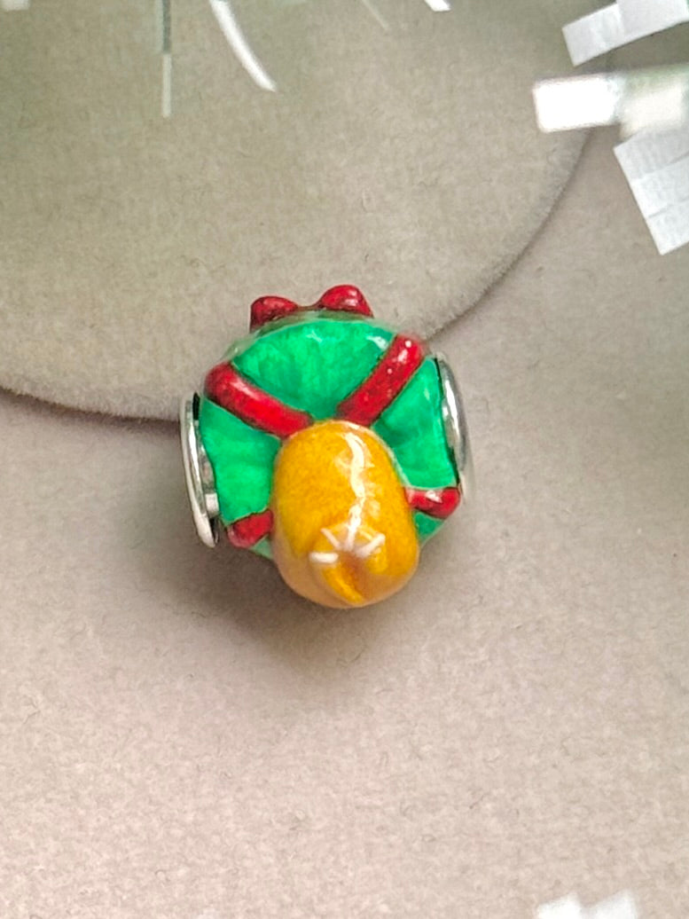 Charm Gato en Corona de Adviento