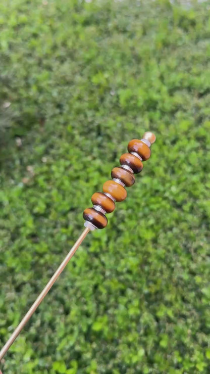 Cuenta ojo de tigre